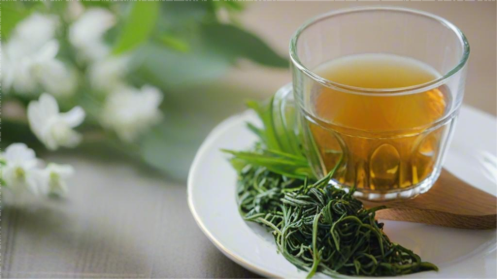 茶叶冲泡过程中的茶叶舒展之美